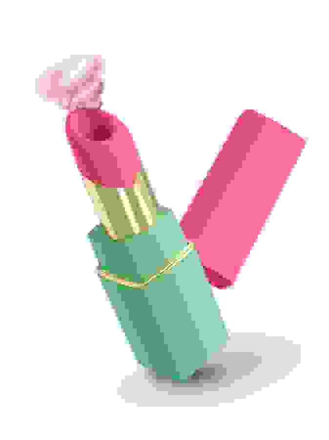 Womanizer Beauty Lipstick Clitoral Stimulator, Green, hi-res
